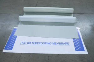 Membrane imperméable de PVC de polychlorure de vinyle pour le fournisseur imperméable de toit plat - Product Image 3