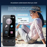 Traducteur Portable Intelligent Précis en Gros, Interprétation Simultanée Hors Ligne, Écran 3,5 Pouces, 138 Langues, Recharge USB