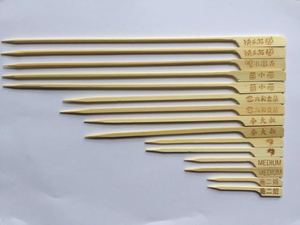 12cm couteau teppo bambou steak brochette à steak house - Product Image 4
