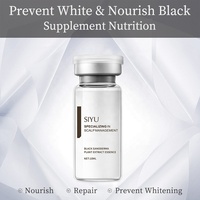 OEM ODM Essence de traitement de cheveux gris à noir Traitement anti-cheveux gris Traitement anti-ganoderma noir Sérum anti-cheveux gris