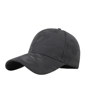 Unisex <b>Baseball</b> <b>Cap</b> Nylon Mesh Breathable Sun Protection Outdoor Hat Black Solid Color - Product Image 1