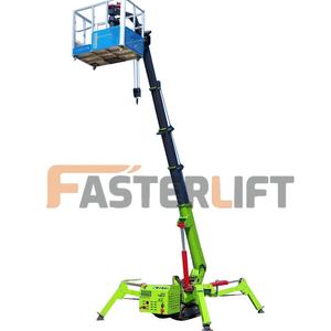 Grúa Araña Móvil de Doble Potencia Pequeña, Grúas Araña de 10m y 15m para Trabajos en Techos, Buena Calidad, con Certificado CE - Product Image 3