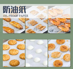 2024 Op Maat Gemaakte Food Grade 40*60Cm Antiaanbakpapier Bakken, Brood Bakpapier Vellen Bakpapier Bakpapier - Product Image 5
