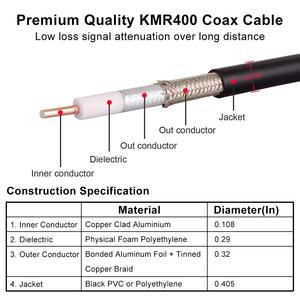 สายสื่อสารทองแดง LSW LSW-0000 Feeder 50-7 พร้อมหัวต่อ PL259 แบบ Male-Male สำหรับวิทยุสื่อสาร Walkie-Talkie รุ่น LSW-0000 Pl259 Conne - Product Image 5