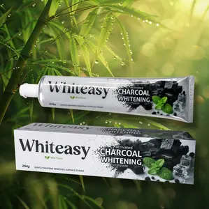 High Reliability Bamboo Charcoal Mint Instant Stain Remover Fluoride Free Basic Clean Toothpaste