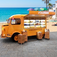 Mobiele foodtruck, koffiekar, ijskar, hamburgerkraam, hotdogkraam, verkoopkiosk, cateringwagen, aanhangwagen voor verkoop