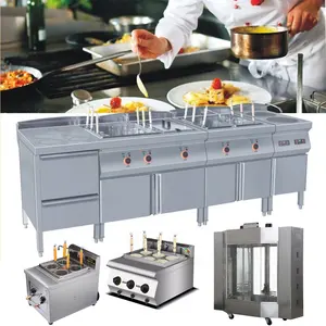 Chuangyu factory supplier fast food making machine kitchen restaurant equipment