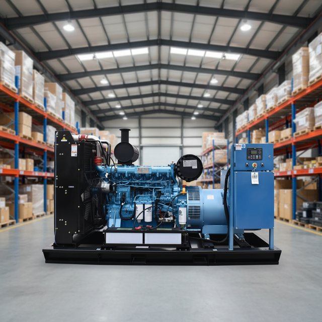 Factory 2026 New Silent Open 400KW 500KW Diesel Generator Set Outdoor Backup with ATS Silent Diesel Generator for Sale