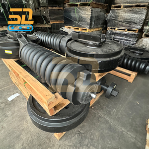 เฟืองโซ่เหล็กกล้าสำหรับรถขุดฮุนไดอะไหล่ชุดราง HX500สปริงตัวปรับความตึง R450 R480 R305 - Product Image 1