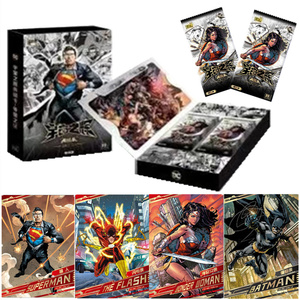 Kayou Marvels <span class=keywords><strong>DC</strong></span> <span class=keywords><strong>Super</strong></span> <span class=keywords><strong>Heroes</strong></span> - Caja de Sobres de Cartas Coleccionables, Cartas Raras de la Mujer Maravilla y Superman, Juego de Cartas TCG para Niños - Product Image 6