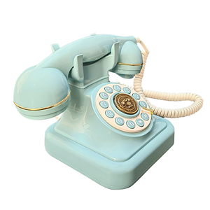 Teléfono con cable retro antiguo con grabadora de mensajes de voz de diseño único para bodas cumpleaños eventos importantes - Product Image 3