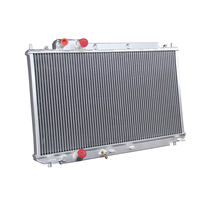 Suku Cadang Mobil untuk Honda Civic SI FD 2.0L L4 1998cc 122ci 2006-2011 Radiator Aluminium Penuh Sistem Pendingin Mesin Kustom Pabrik