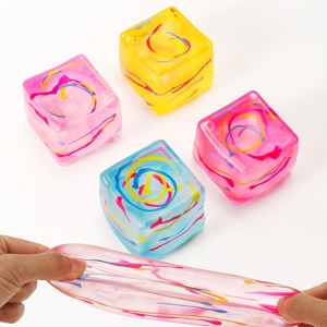 Jouet anti-stress en maltose en forme de gros cube de glace, best-seller transfrontalier, article promotionnel - Product Image 6