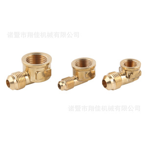 Xiangjia Machinery 90 Degree Female Elbow Brass Fittings American Standard For Water Plumbing - Product Image 1