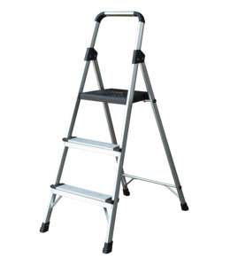 Vente directe d'<span class=keywords><strong>échelle</strong></span>s pliantes portables en alliage d'aluminium, légères et compactes, personnalisées pour les bibliothèques et l'usage domestique. - Product Image 1
