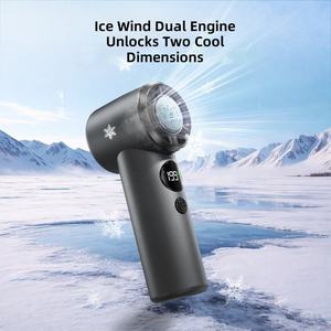 Ventilateur portable 2026 à turbine, rotation haute vitesse, refroidissement rapide, clip ceinture, affichage numérique, 199 réglages de puissance ajustables - Product Image 1
