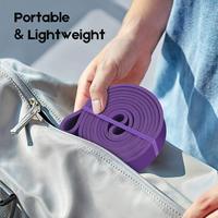 Juego de bandas elásticas de goma de látex personalizadas de alta calidad para entrenamiento de fuerza fuerte resistencia al tirón ejercicio Power Fitness