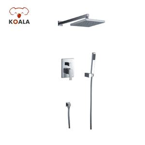 Gran oferta, grifos de ducha mezcladores de lluvia para bañera de baño empotrados montados en la pared con termostato sanitario - Product Image 1
