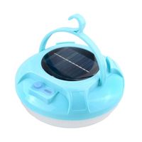 Lámpara de Trabajo Colgante de Emergencia Solar Portátil Recargable por USB, Linterna para Tienda de Campaña, Cuerpo de ABS, LED 6000K, Luz Diurna Regulable, IP54