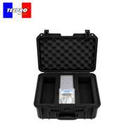 Étui rigide en PP étanche pour outils, boîte de transport pour équipement, boîte à outils pour les pièces de monnaie classées PCGS NGC, objets de collection