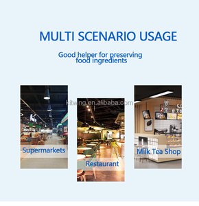 ตู้แช่แข็งที่อุณหภูมิต่ำพิเศษเชิงพาณิชย์-40องศาของเหลวช่วยในการแช่แข็งอย่างรวดเร็วเทคโนโลยีล็อคเพื่อความสดใหม่ระบายความร้อนด้วยอากาศ - Product Image 6