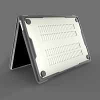 Étui pour ordinateur portable robuste en TPU+PC neuf 2024 pour MacBook Air 13 pouces 2020 M1 A2179 A2337