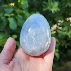 Piedra de Cristal Ecológica al por Mayor, Tamaño Único, Forma Irregular, Piedra Natural Azul Cielo, Decoración DIY, Adornos Artísticos - Product Image 1