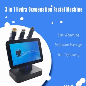 3 in 1 CO2 Oxygen Pods Bubble Machine Skin Tighten High Face Eyes Skin Bright Glam Detox Hydrate Oxygen Home Use Facial Beauty - Product Image 1
