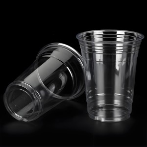 Großhandel Transparente Einwandige PET-Kunststoff Schnapsgläser & Becher mit Deckeln und Jello-Shot-Becher - Product Image 1