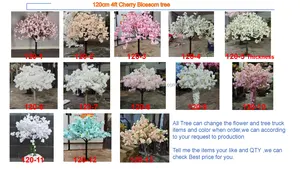 Centerpiece SN2501 Indoor Outdoor Customized 5 6ft 7ft 8ft Sakura Flower Centerpiece Wedding Decoration Artificial White Cherry Blossom Tree