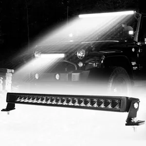Gebogene UV-Rückseite wachsen zweireihige Auto Offroad LED-Licht leiste LKW Off Road Lichter LED-Licht leiste
