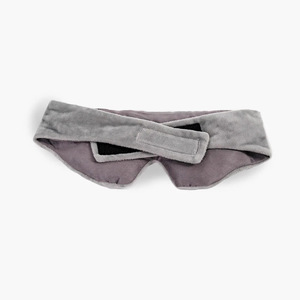 Gravity <b>Sleep</b> Eye <b>Mask</b> 26x10cm Crystal Velvet Beaded Inner Lining Removable Velcro Closure For Deep <b>Sleep</b> - Product Image 2