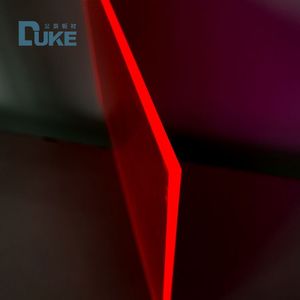 Duke UV kháng huỳnh quang rõ ràng minh bạch Red Pink Cast <span class=keywords><strong>Acrylic</strong></span> perspex tờ cho quảng cáo - Product Image 5