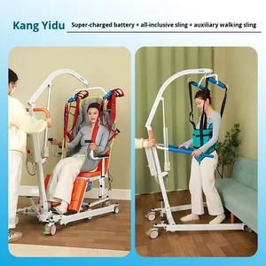 Yaşlı engelliler için elektrikli Stand asansör Walker Rollator hemşirelik hasta transferi asansör Sling rehabilitasyon tedavisi - Product Image 4