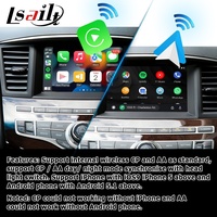 صندوق واجهة Lsailt لاسلكي يعمل بنظام أندرويد للسيارات لمرآة دعم نظام carintouch Infiniti QX60