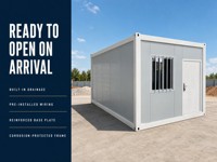 Maison conteneur pliable Z-Fold 40 pieds 72m² extensible, unité de logement modulaire préfabriquée empilable à deux étages
