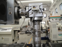 Machine d'extrusion et de laminage électrique à double couche JZLM65x2-1300 avec extrudeurs à vis jumelées de 65 mm pour emballage de films, entraînée par moteur