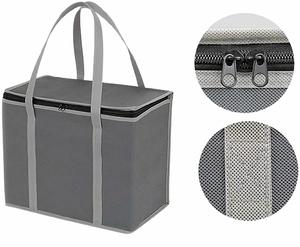 กระเป๋าเก็บความเย็นอลูมิเนียมแบบไม่ทอ ทนทาน สั่งทำได้ ราคาโรงงาน สำหรับใส่อาหารกลางวัน - Product Image 3