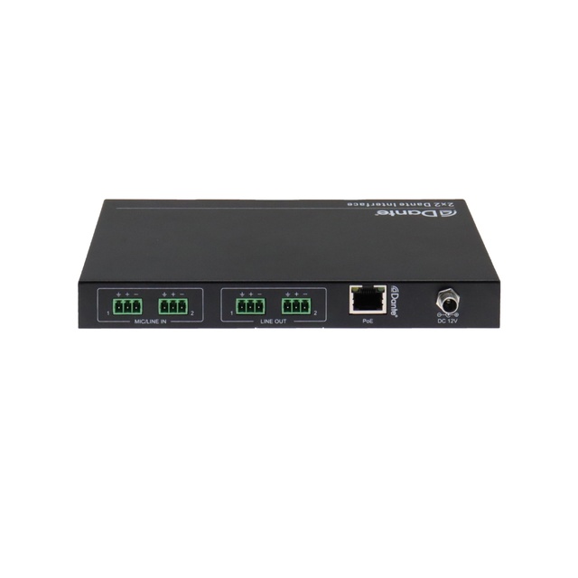 Dante Surface Mount with 2 X 2 Dante AES67 Interface for Dante Audio Network AV Systems LNK-DAN-B202
