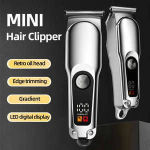 Meilleure <span class=keywords><strong>tondeuse</strong></span> à cheveux électrique miniature rechargeable par USB <span class=keywords><strong>pour</strong></span> hommes, qualité supérieure, étanche, plus résistante, plus durable, <span class=keywords><strong>tondeuse</strong></span> à cheveux en acier inoxydable - Product Image 3