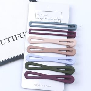 ชุดกิ๊บติดผมรูปตุ่นปากเป็ดโลหะสีเรียบ11ชิ้นแบบใหม่สไตล์เกาหลีเครื่องประดับกิ๊บหนีบผมสำหรับผู้หญิง - Product Image 3