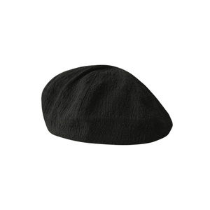 Béret en tissu importé de Corée pour filles, fin et texturé, style artiste, mignon et original, idéal pour l'été et les occasions décontractées - Product Image 1