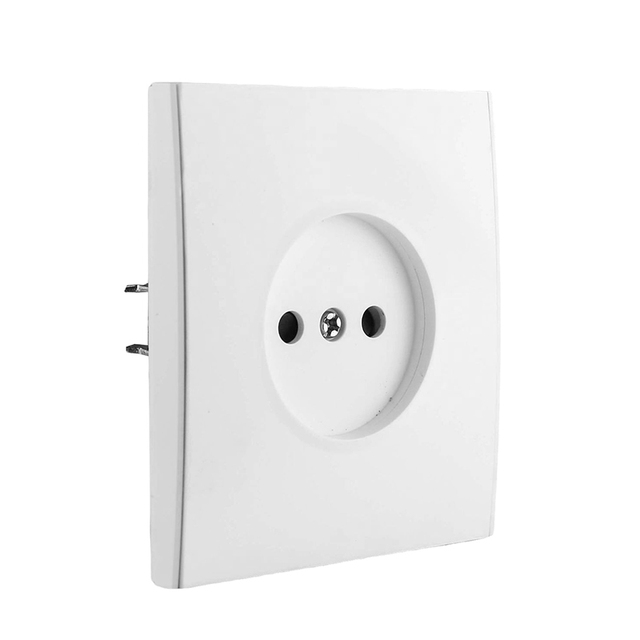 New Design Frameless Wholesale Factory Good Quality European Standard 16A EU 2 Pin Plug Russia Electrical European Wall Socket