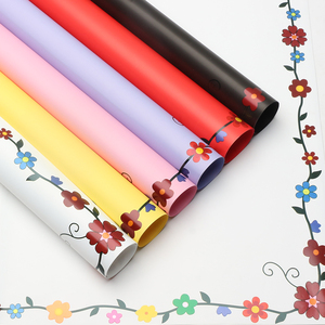 Papel de Embrulho para Flores à Prova d'Água com Estampa de Margaridas, Mais Vendido, Atacado, em Estoque, Papel PE Grosso para Buquês DIY de Floristas - Product Image 6