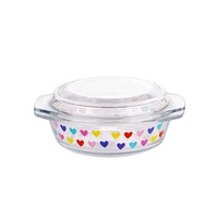 Plat de cuisson rectangulaire en verre transparent, résistant à la chaleur, 4,5 L, avec couvercle, pour la cuisine, vente en gros à prix réduit