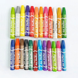 Barras de <span class=keywords><strong>Pastel</strong></span> al Óleo Hexagonales al por Mayor, Colores Personalizados con Logotipo, Pasteles al Óleo Suaves para Pintura Artística - Product Image 1