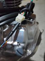 Moteur LONCIN CG150D 150CC à refroidissement par air, puissance stable, anti-surchauffe, pour remplacement de moto