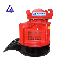 Aimant hydraulique pour excavatrice certifié CE, haute capacité de levage pour 4-18 tonnes, 360° °   Manutention Métallique Multi-Usages Rotative