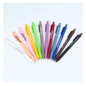 Business Bulk Multi-Colors Plastic Ball Point Pen Promotional Customized Logo Printing Brand Manufacturers Ballpoint Gifts - Product Image 2