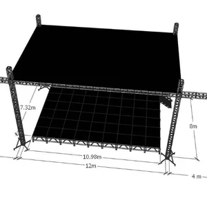 stage lighting aluminum truss structure